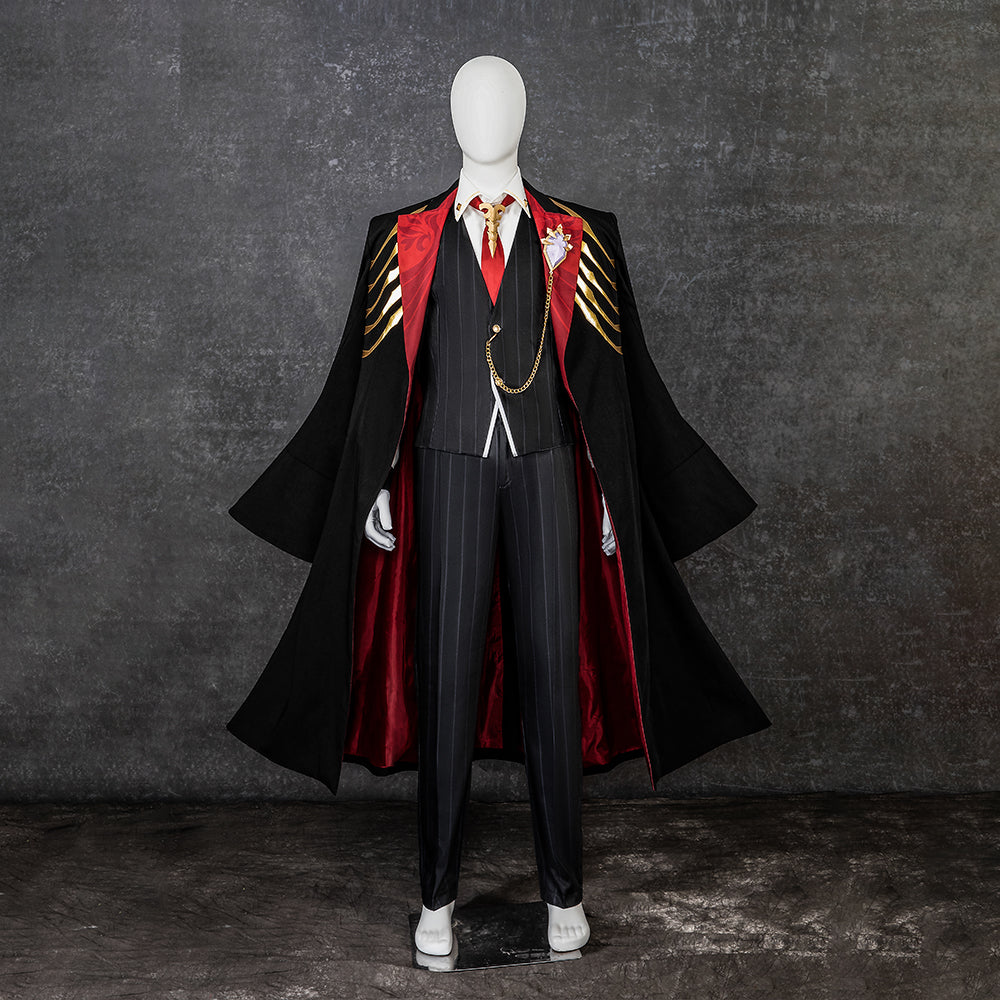 Honkai: Star Rail Afflit Game Cosplay Costume for Men Cosplay Party Complete Suit