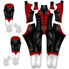 NIGHTCRAWLER X-MEN ’97 Cosplay Jumpsuit Personalized Nightcrawler Costume Commission