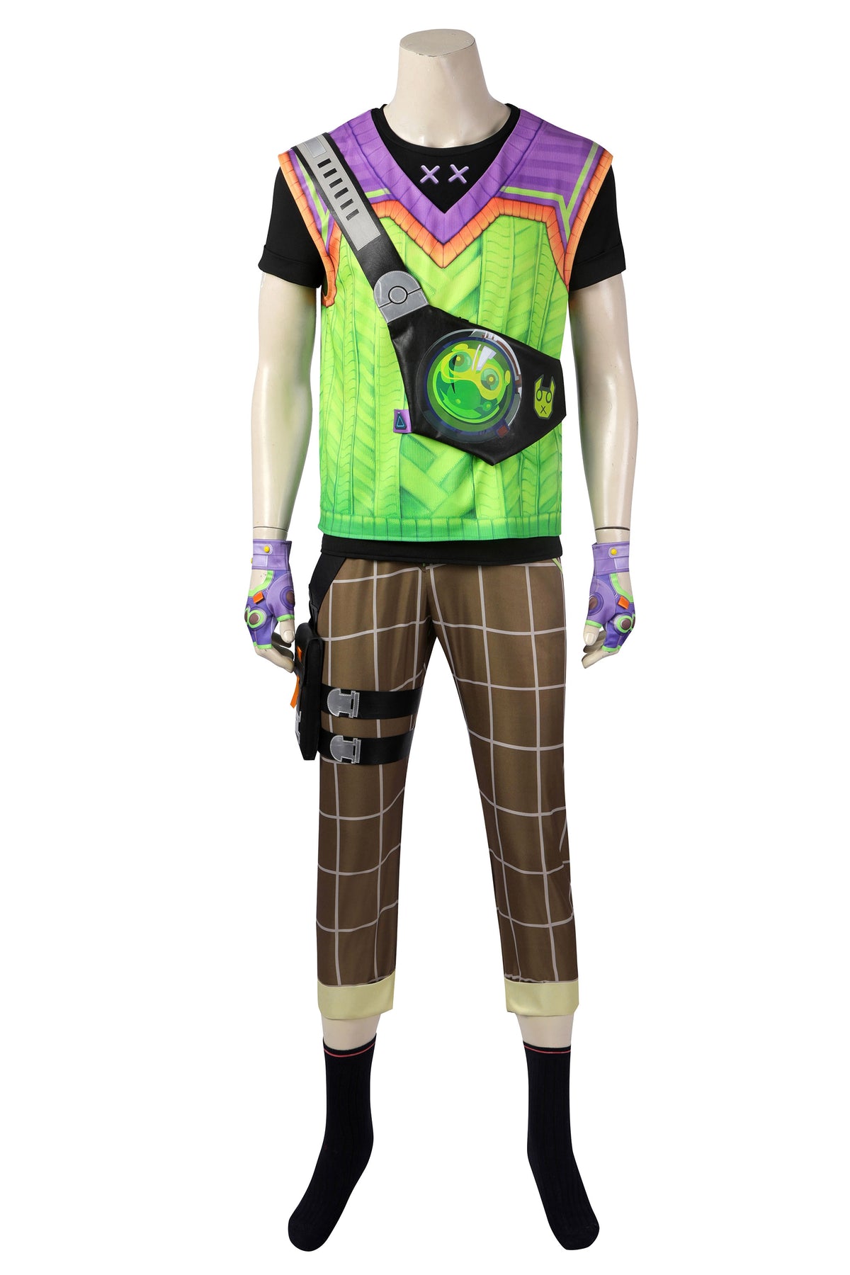 VALORANT Gekko Cosplay Costume Outfit Cosplay Gekko Game Costume for Men's Party Suit