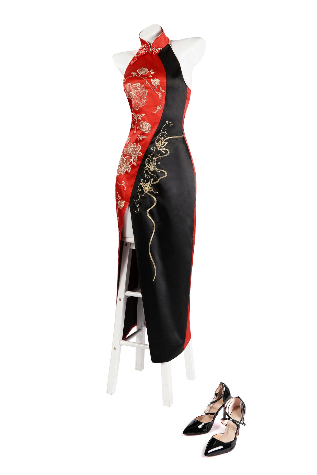 Resident Evil 4 Remak Ada Wong Cosplay Costume for Girls Cheongsam Dress Show Party Suir