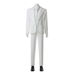 Cosplay Costume for Men Movie Joker 2 Cosplay Joker 2 White Outfit Suit for Cosplay Party Show