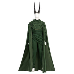 Loki II Movies God of Evil Cosplay Costume Green Suit Cosplay Loki for Men Cosplay Party Suits