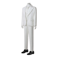 Cosplay Costume for Men Movie Joker 2 Cosplay Joker 2 White Outfit Suit for Cosplay Party Show