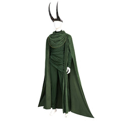 Loki II Movies God of Evil Cosplay Costume Green Suit Cosplay Loki for Men Cosplay Party Suits