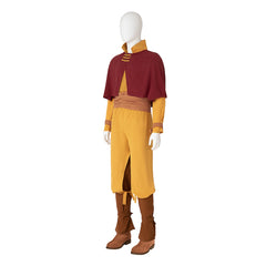 Cosplay Costume Avatar Aang Avatar：The Last Airbender Cartoon Costume for Men's Party Shown