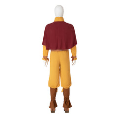 Cosplay Costume Avatar Aang Avatar：The Last Airbender Cartoon Costume for Men's Party Shown