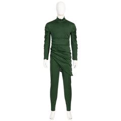 Loki II Movies God of Evil Cosplay Costume Green Suit Cosplay Loki for Men Cosplay Party Suits