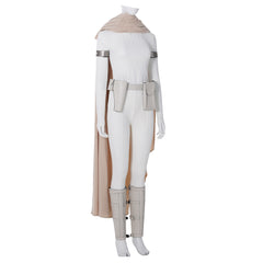 Star Wars Padmé Amidala Cosplay Costume White Cloak Full set for Girls Halloween Cosplay Party