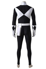 Movie Mighty Morphin Power Rangers Zack Cosplay Bodysuit Cosplay Costume for Men's Jumpsuit