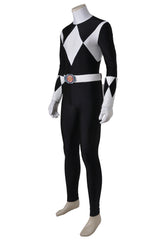 Movie Mighty Morphin Power Rangers Zack Cosplay Bodysuit Cosplay Costume for Men's Jumpsuit