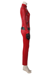 The Umbrella Academy Jayme Cosplay Costume for Girls Red Jumpsuit Party Suit Sown