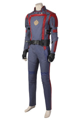 Peter Quill Star-Lord Cosplay Costume for Men Cosplay Star Lord Blue Outfit Cosplay Party Suit