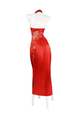 Resident Evil 4 Remak Ada Wong Cosplay Costume for Girls Cheongsam Dress Show Party Suir