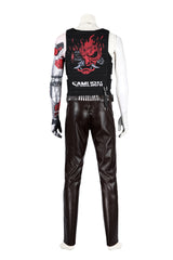 Cyberpunk 2077 Johnny Silverhand Cosplay Costume Cool Boy Cosplayer Fans of Gaming Suit