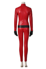 The Umbrella Academy Jayme Cosplay Costume for Girls Red Jumpsuit Party Suit Sown