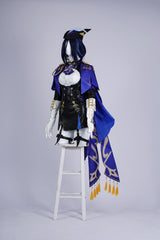 Genshin Impact Clorinde Cosplay Costume Gaming Costume for Girls Cosplay Party Suit