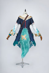 Honkai: Star Rail Huohuo Cosplay Costumes Games Blue Suit for Girls Fans of Honkai: Star Rail Cosplay Party