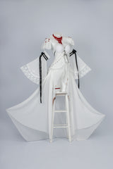 Path to Nowhere Cocoa Lee Cosplay Costumes White Sexy Dress for Cocoa Lee Girls Cosplay Party