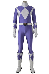 Cosplay Jumpsuit Mighty Morphin Power Rangers Billy Blue Bodysuit Cosplay Costume for Men Cosplay Party