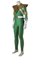 Kyoryu Sentai Zyuranger Burai Cosplay Jumpsuit Green Bodysuit Cosplay Costume for Men