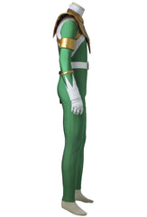 Kyoryu Sentai Zyuranger Burai Cosplay Jumpsuit Green Bodysuit Cosplay Costume for Men