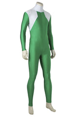 Kyoryu Sentai Zyuranger Burai Cosplay Jumpsuit Green Bodysuit Cosplay Costume for Men