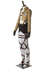 Attack on Titan Eren Cosplay Costume Movie Cosplay Coat for Men's Cosplay Party