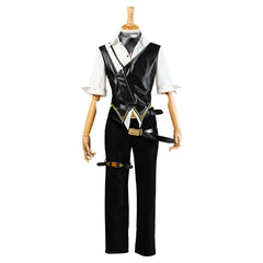 Games Arknights Młynar Cosplay Costume Full Set for Men Cosplay Party Suit