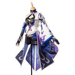 Honkai: Star Rail Acheron Cosplay Costume Blue Suit for Girls Cosplay Acheron Costume Party Suit