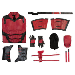 Daredevil：Born Again Cosplay Costume for Men Cosplay Daredevil Red Jumpsuit for Cosplay Party Suit