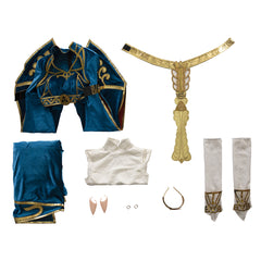 Game The Legend of Zelda: Breath of the Wild Cosplay Costume for Women's Cosplay Party Dress